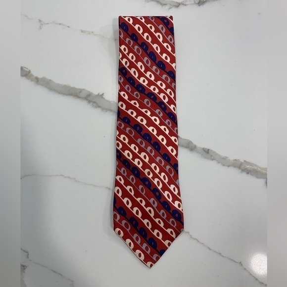 Vintage Pulitzer New York Silk Necktie by Harold’s - Picture 1 of 6